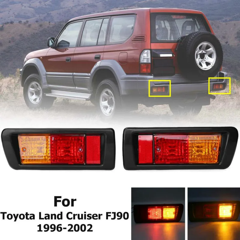 2 предмета задние противотуманные лампы для бамперов свет 81560 60440 Land Cruiser Prado Lc90 3400