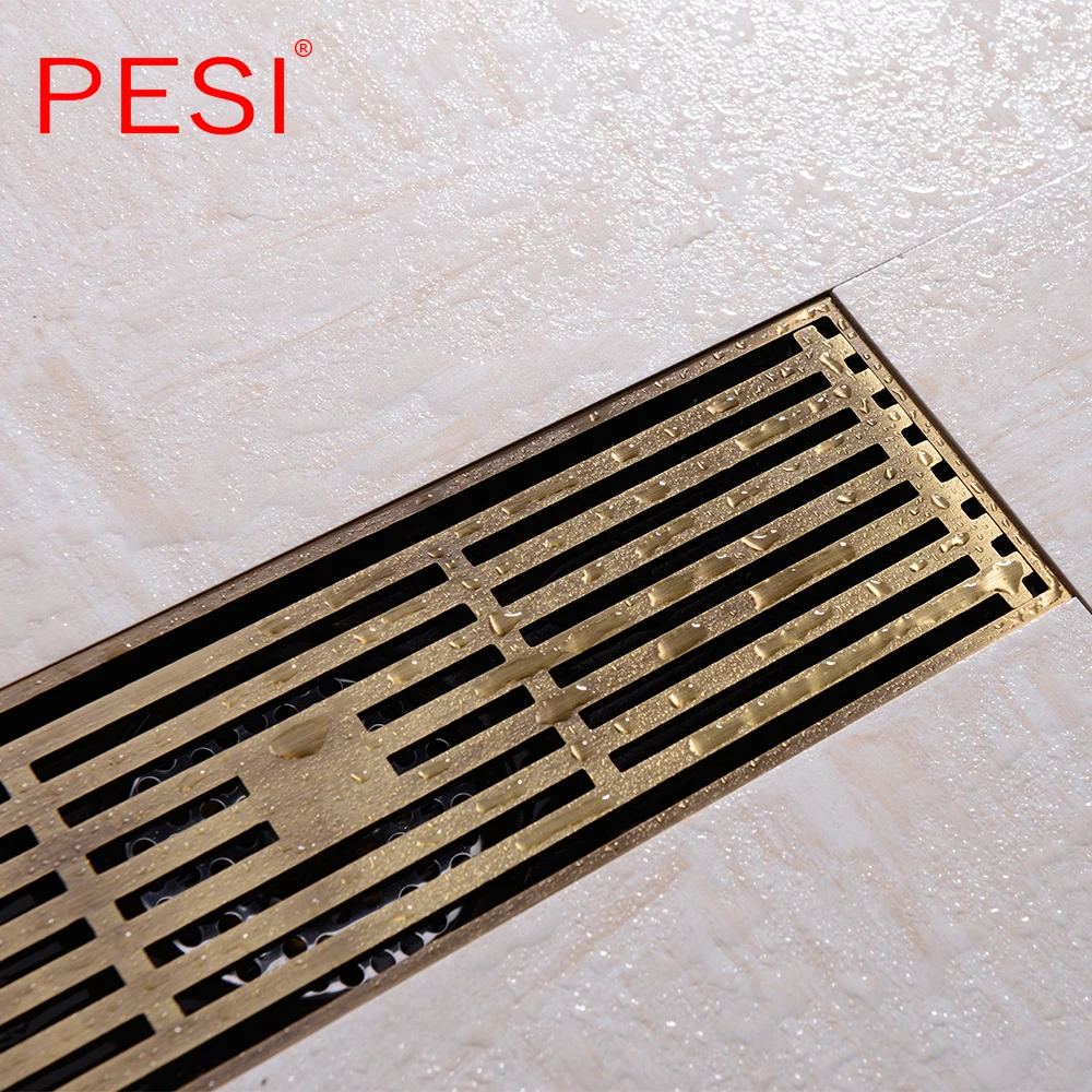 drain 830cm euro antique brass art carved floor drain cover shower waste drainer bathroom bath accessories strainer free global shipping