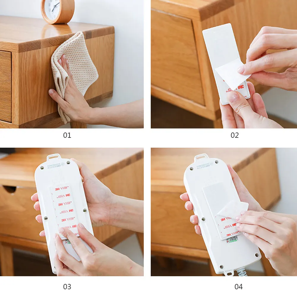 1 шт. бесшовный держатель наклейка для розеток|Подставки хранения и стеллажи| |