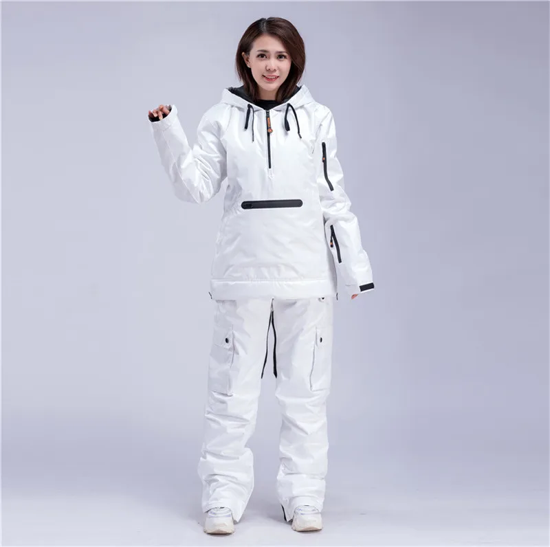 Женский водонепроницаемый комбинезон лыжный костюм для катания на лыжах и