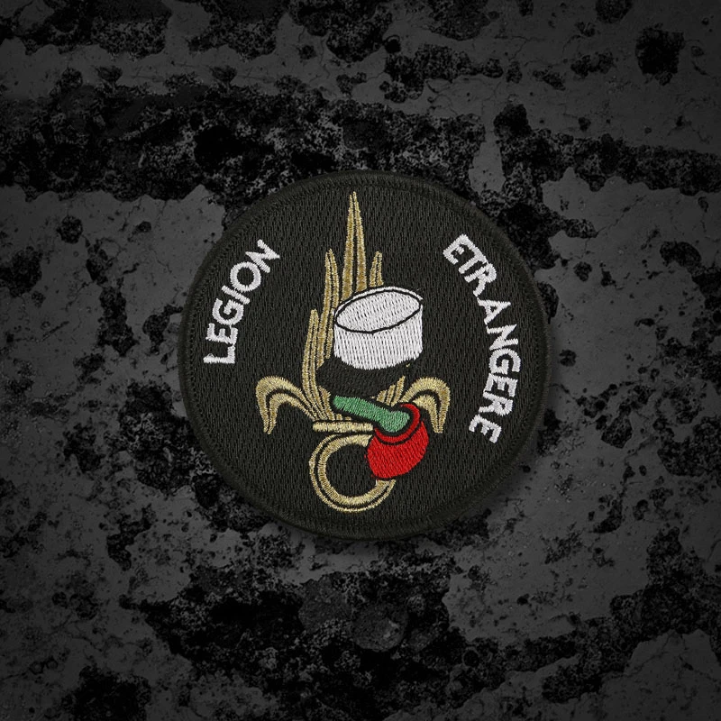 Французские зарубежные легионы нашивки с вышивкой военная верность