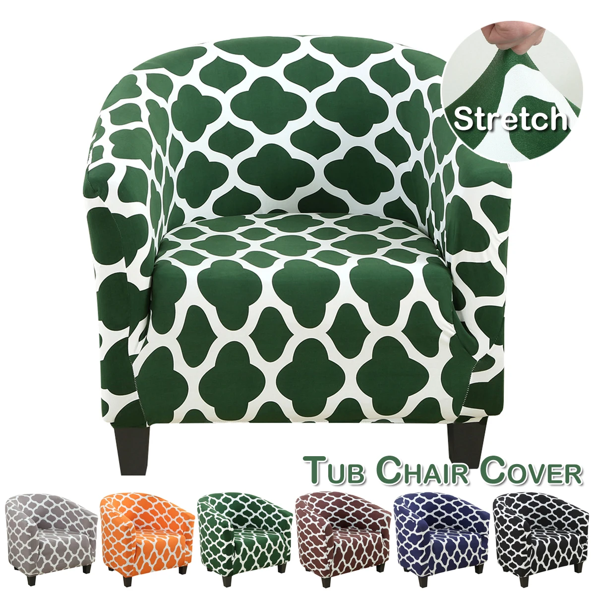 Чехол для кресла Club эластичный чехол дивана протектор мебели украшение гостиной