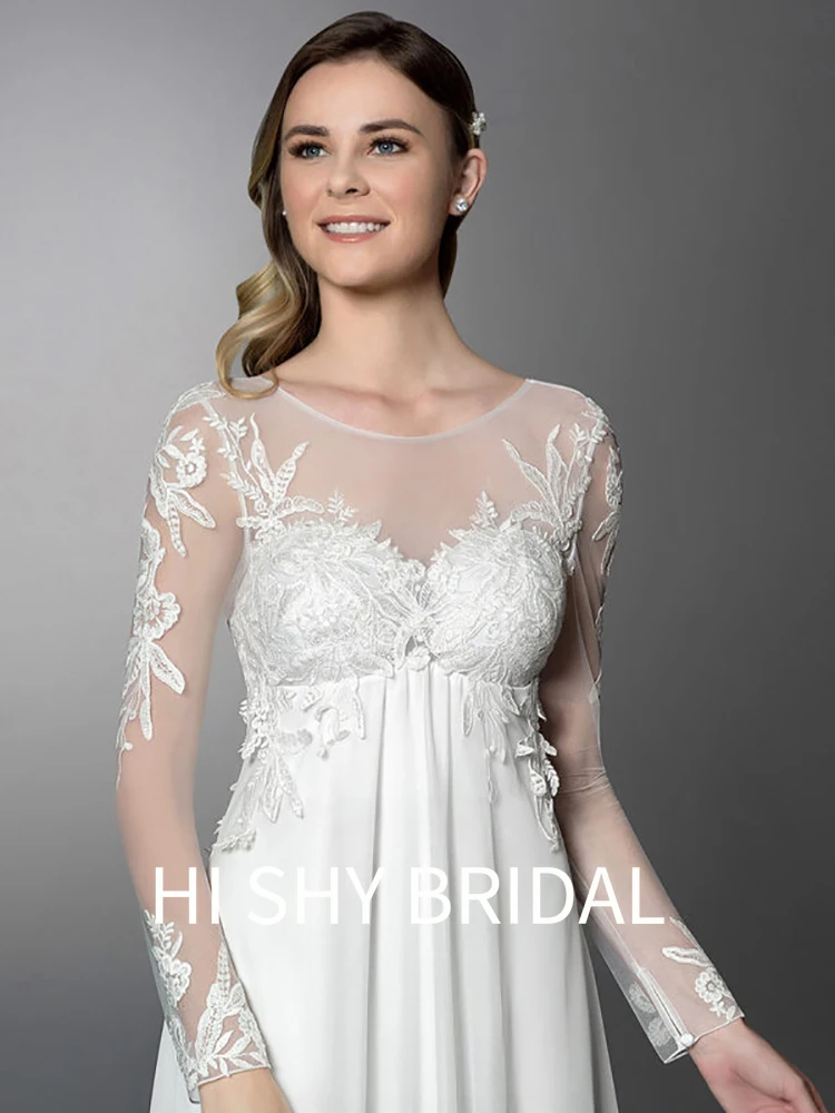

Hi Shy Bridal 2021 New Luxury Lace Wedding Dresses Suitable for Every Bride Free Tailored Plus Size and Free Shipping