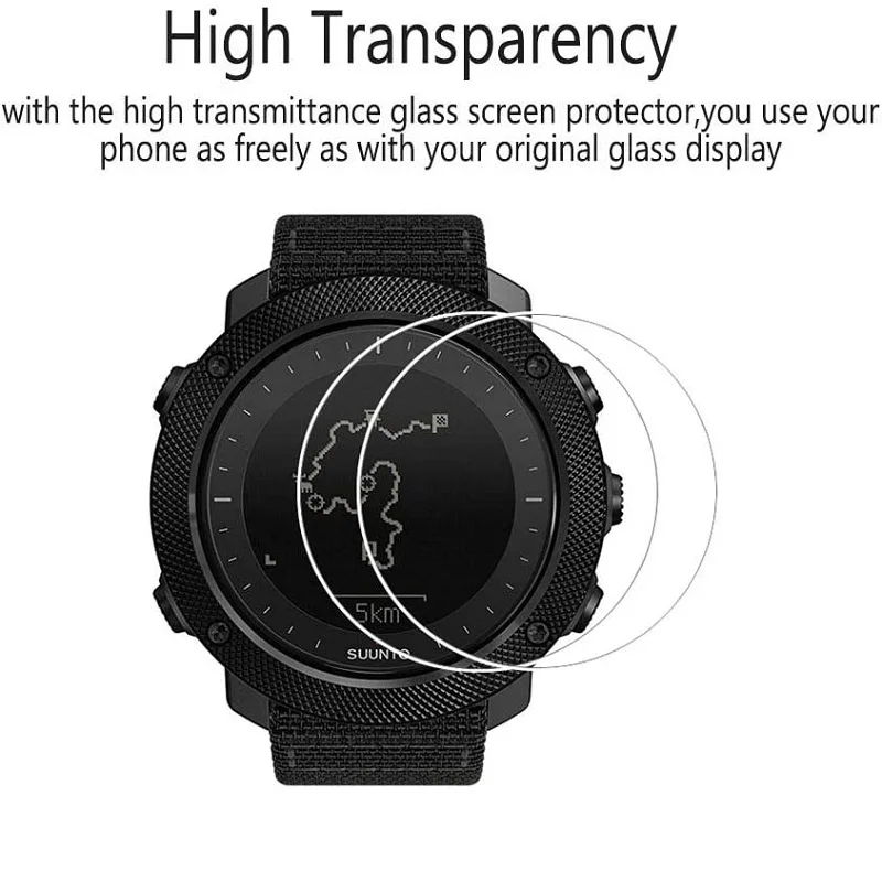 10 шт. закаленное стекло VSKEY для Suunto подачи Альфа защита экрана наручных часов