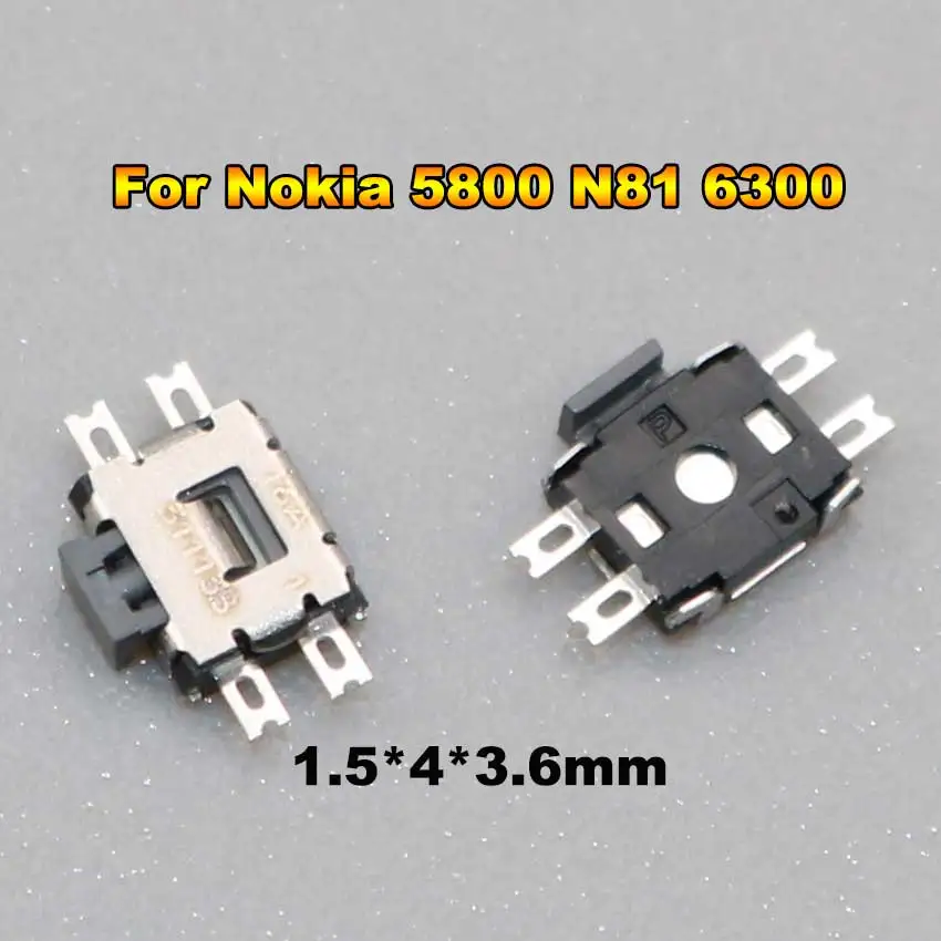 Cltgxdd 10 шт. кнопка включения и выключения 4Pin SMD для Nokia Lumia 520 620 515 630 530 930 Sony K750 W800 W580