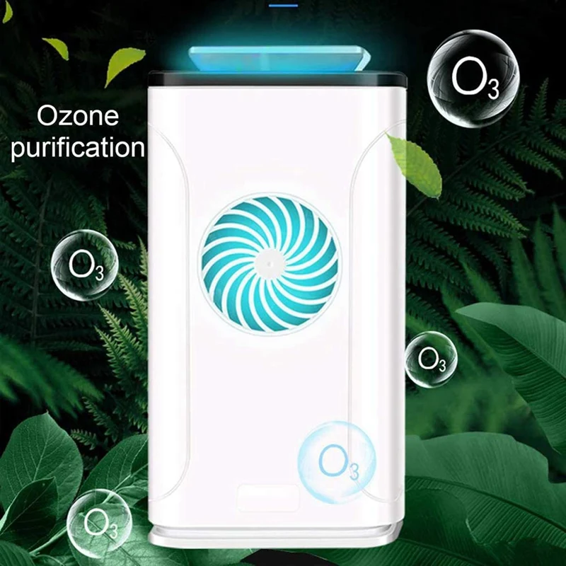 Портативный очиститель воздуха 4 в 1 озонатор УФ аппарат для очистки европейская