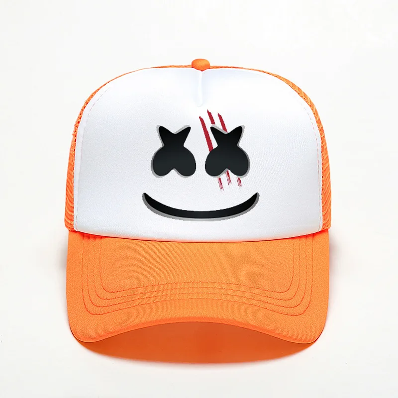 Хлопковые сахарные шляпы Marshmello Dj периферийная бейсболка Солнцезащитная Черная кепка поло шляпы bone avicii хип-хоп casquette gorras