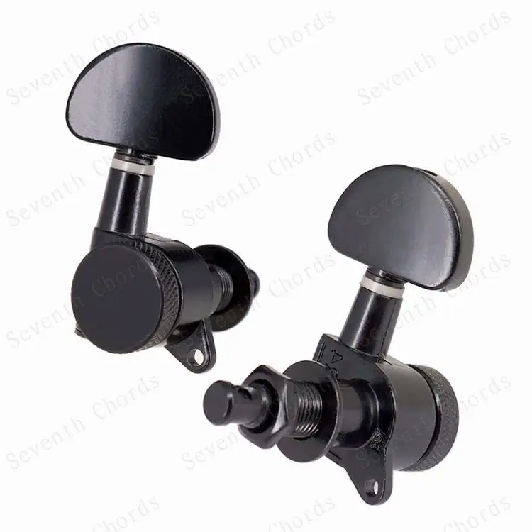ein set 6 pcs gesperrt string tuning pegs mechaniken mechaniken für akustische elektrische gitarre mit großen halbkreis taste free global sh