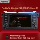 Автомобильный мультимедийный плеер Josmile, автомагнитола 1 Din для BMW E46 M3 Rover 75 Coupe, GPS-навигация, DVD, 318320325330 туристический хэтчбек