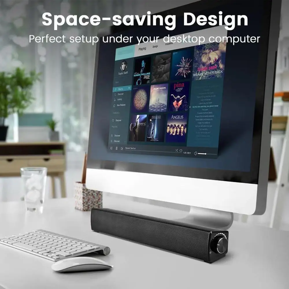 Саундбар проводной и беспроводной с Bluetooth 20 Вт|Колонки для компьютера| |