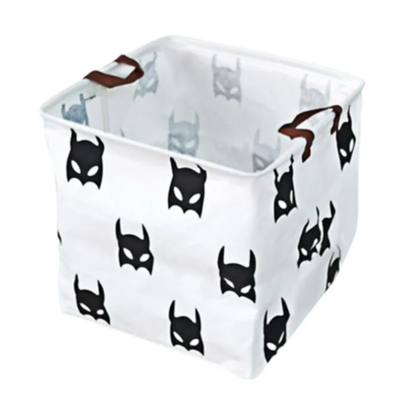 batman Корзина для хранения с ручками сумки для игрушек корзины-органайзер для детей Детские игрушки Прачечная детская корзина украшения дома аксессуары - Цвет: batman