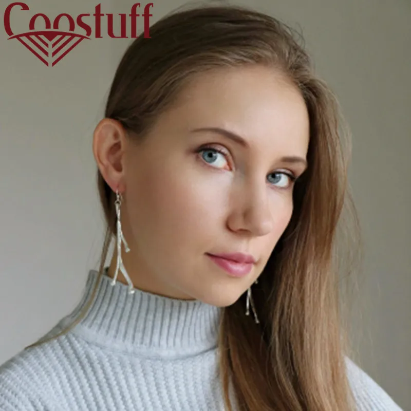 Красивые серебряные женские серьги-гвоздики, Винтажные Ювелирные изделия, опт, свисающие серьги brincos, горячая распродажа, серьги для женщин