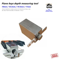 piano tuning tools accessories piano key depth meter white keys depth measuring tool piano repair tool parts