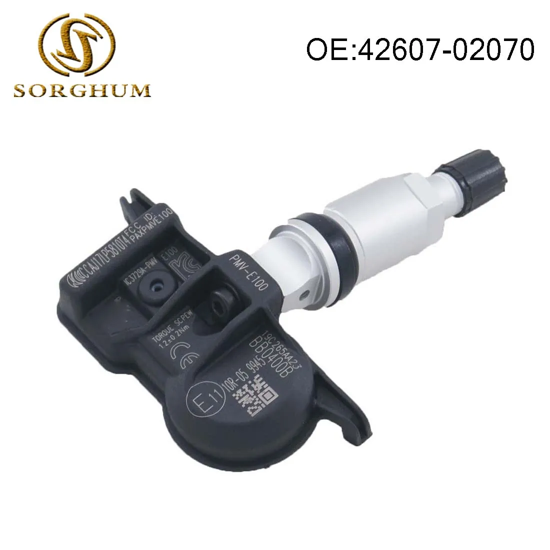 Система контроля давления в шинах TPMS 42607-02070 PMV-E100 для Toyota Система контроля давления в шинах TPMS 42607-02070 PMV-E100 для Toyota