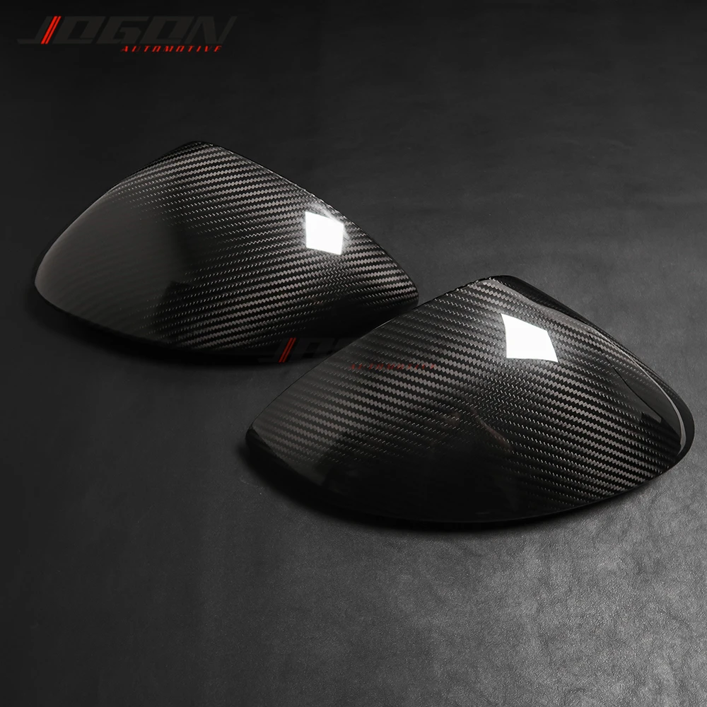 Full Carbon Fiber Car Side Rearview Mirror Cover For Alfa Romeo Stelvio 2017 2018 2019 2020 2pcs | Автомобили и мотоциклы