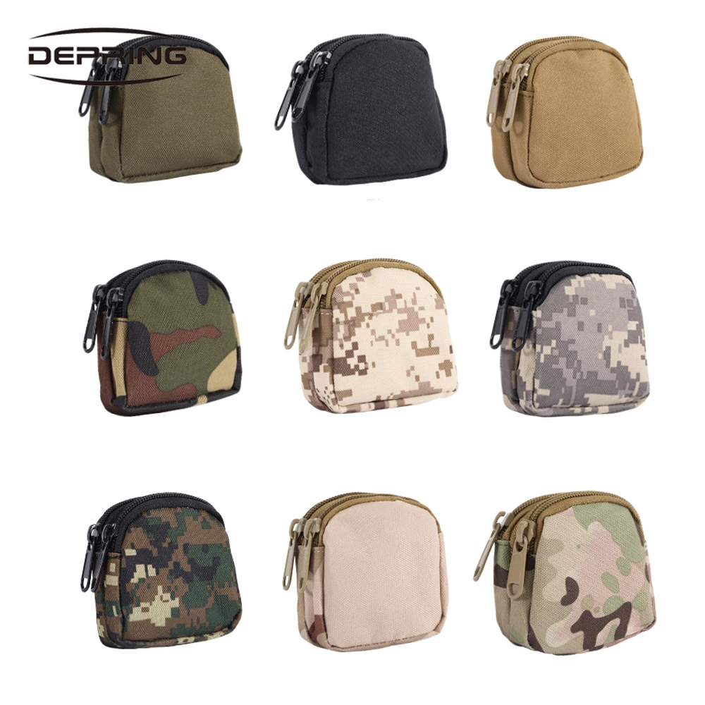 

Tactical Molle Belt Pouch Outdoor Hiking Camping Multifunction Tools Pouch Waist Bag Key Coin Purses Utility Pouch