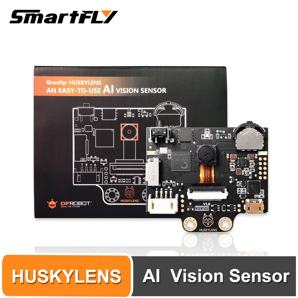 Sensor de Visão Fácil de Usar com Ips Câmera de Rastreamento para Raspberry Smartfly Huskylens Tela-objeto pi Lattepanda Micro: Bit um ia