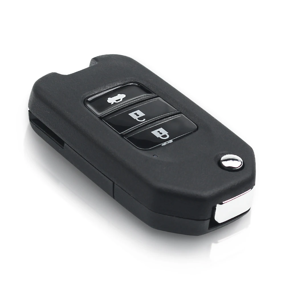 Запасной оригинальный ключ KEYYOU для Honda Civic Accord City CR-V Jazz XR-V Vezel HR-V FRV 3 кнопки корпус