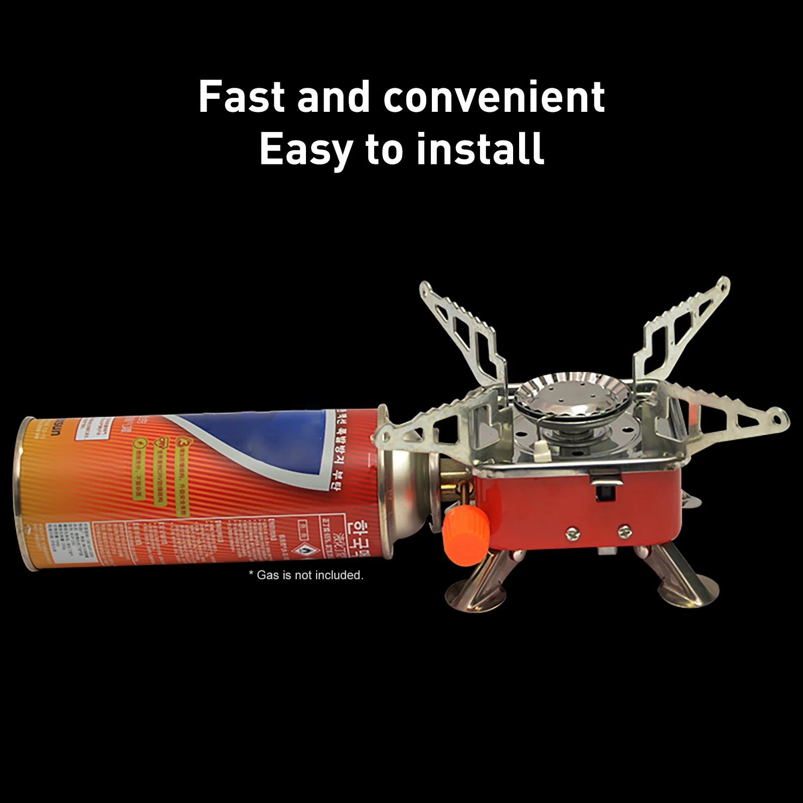 Открытый Портативный Складная горелка путешествия Кемпинг карта Тип Пикник