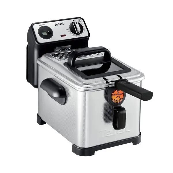 Фритюрница Tefal FR5111 1 2 кг 3 л Inox 2400 Вт металлическая сталь|Электрические фритюрницы|