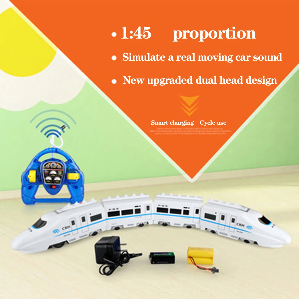 Игрушечный поезд электрическое моделирование пуля Высокоскоростная Модель