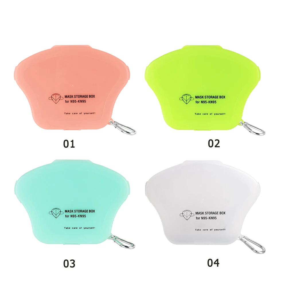 Переносная маска держатель для маски лица с крючком|Коробки и ящики хранения| |