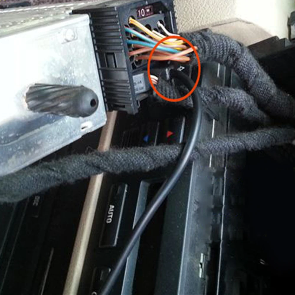 

MP3 Adapter Cable Input Interface Kit Radio Car For E39 E53 X5 E46 Durable