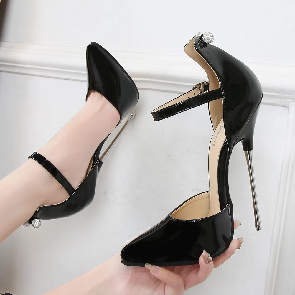 

Odinokov New So Kate Pumps Red High Heel Shoes Pointed Toe Shallow 16cm Thin Heel Luxury Brand Wedding Shoes 44 45 46