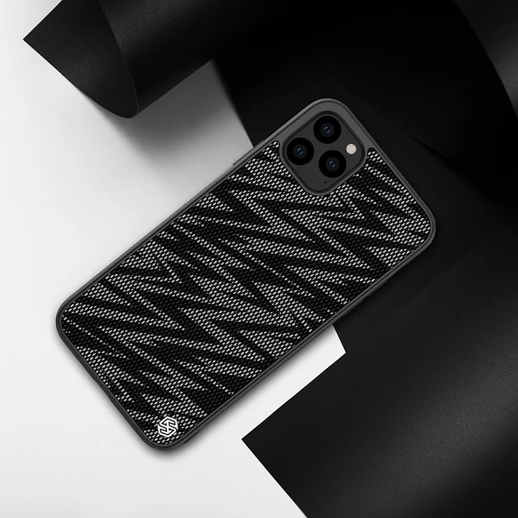 Nillkin синтетическое волокно углерода заднюю крышку и нейлон для iPhone 11 чехол тонкий чехол для iPhone 11 Pro Чехол 5,8/6,1/6,5 для iPhone11 - Цвет: Twinkle Case 3