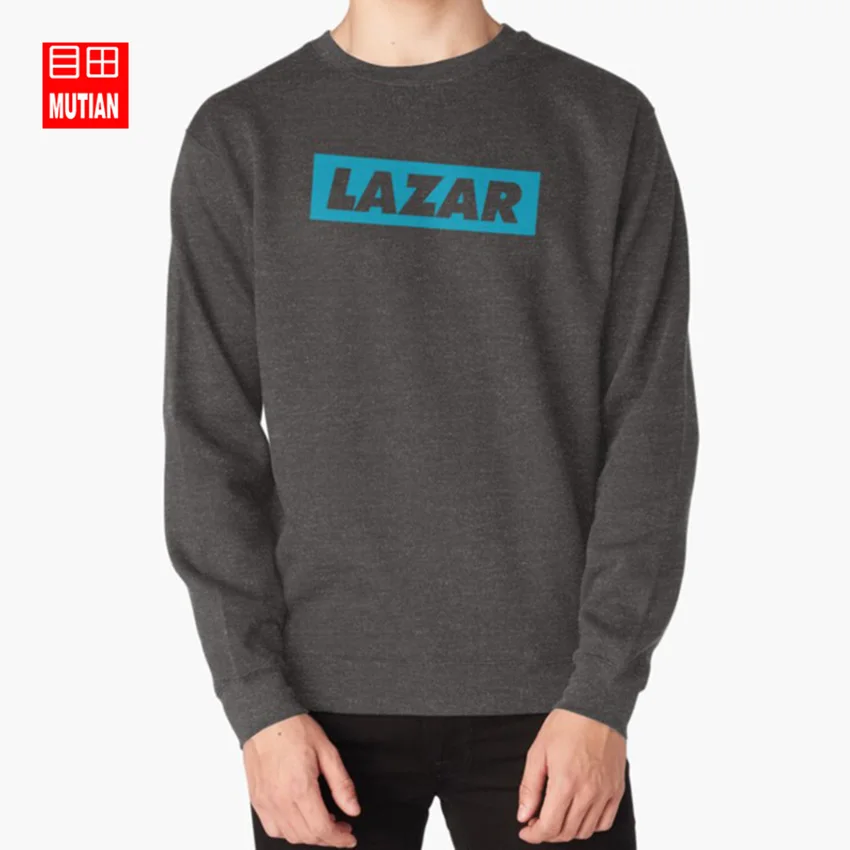 darkgrey-sweatshirt Lazar-синий логотип толстовки lazar beam Lazar beam lazerbeam лазерный луч вы трубки вы клубень youtuber геймер игровой Лут - Цвет: darkgrey-sweatshirt