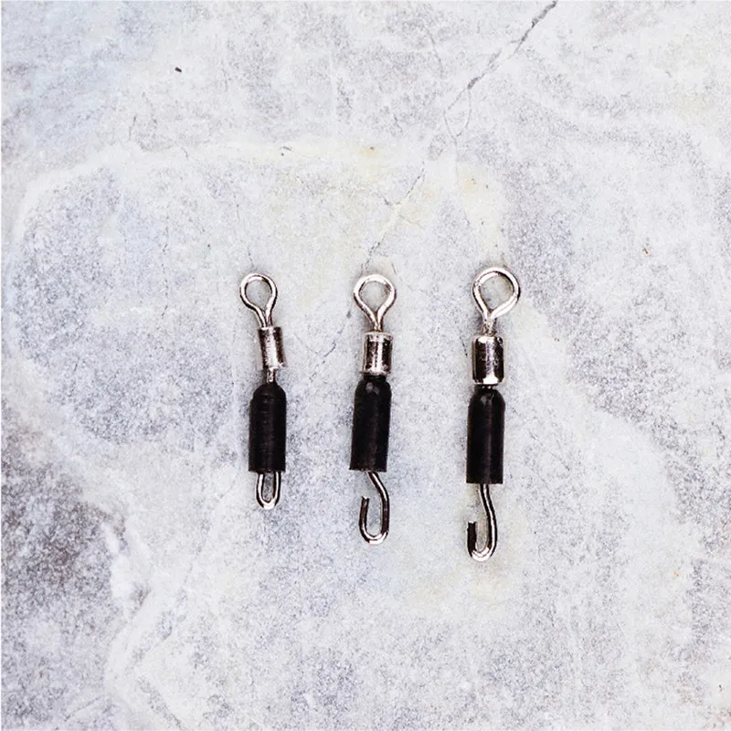 30 шт./лот шарикоподшипник поворотные Прочные Кольца рыболовный соединитель для