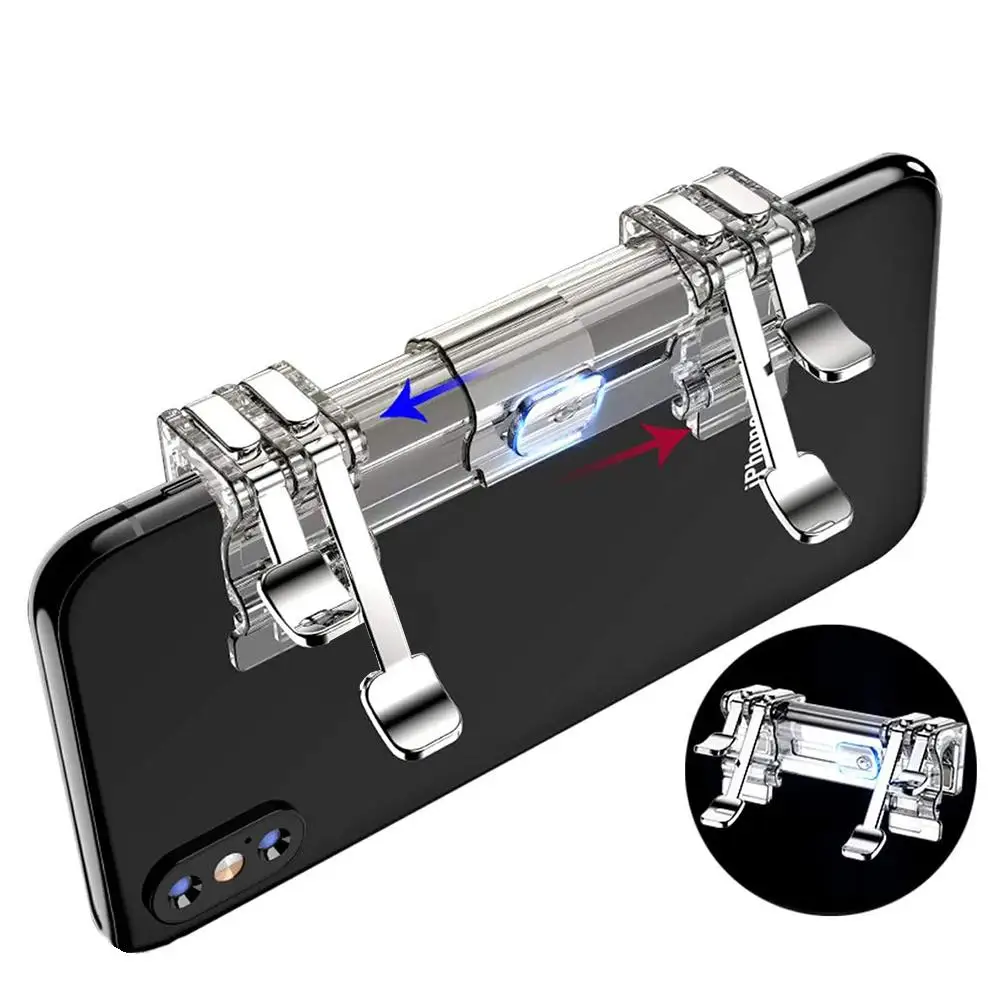 Moible геймпад контроллер Free Fire L1 R1 триггеры мобильный захват джойстик шесть