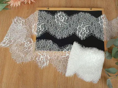 Кружево для рукоделия IDY полиэстер/нейлон 28 см