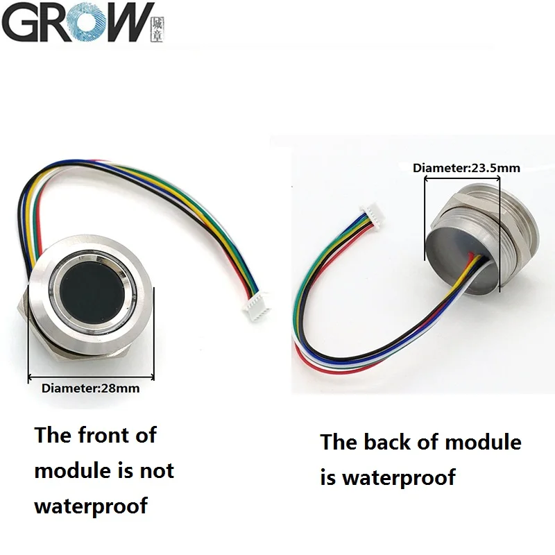 GROW K216 + R503 двухцветный кольцевой индикатор световое реле время 0 5 s 20s емкостная