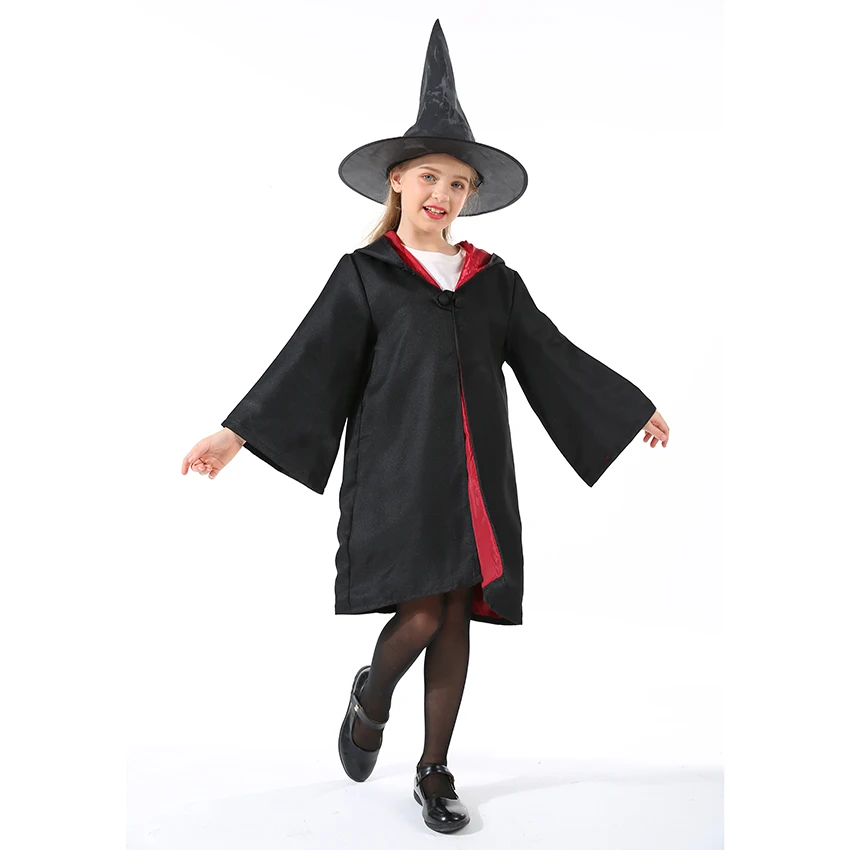 Магические костюмы волшебника на Хэллоуин для детей плащ супергероя косплей