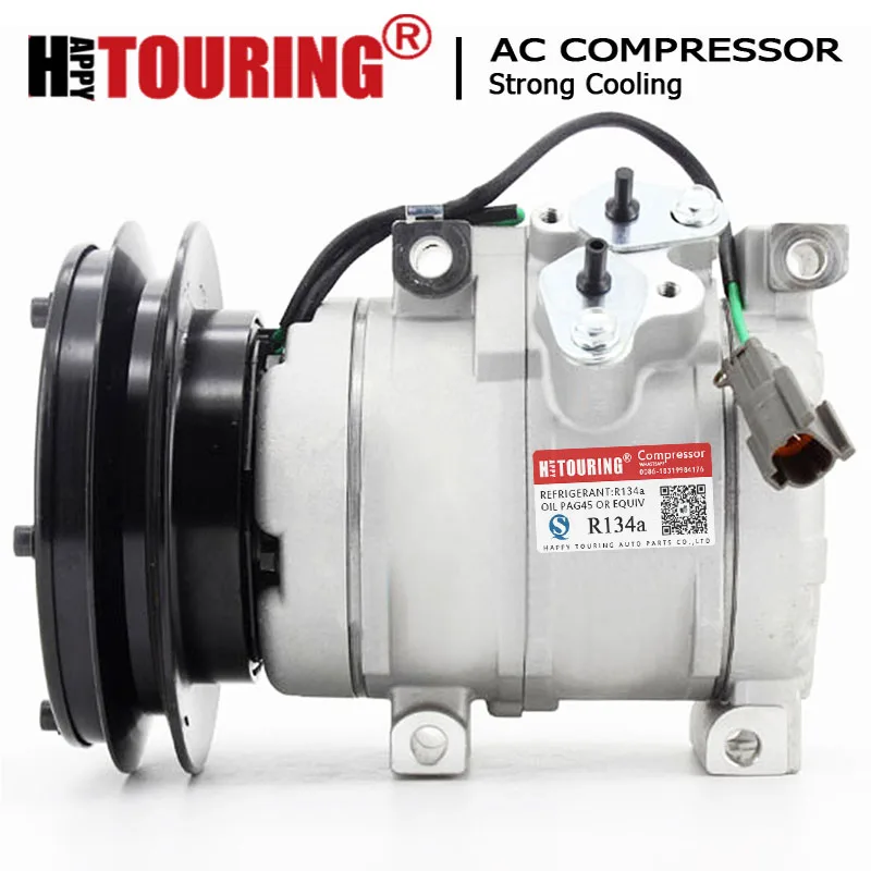 10s15c compressor for KOMATSU PC300 NEW Direct 24V 447220-4053 247300-0510 447170-9100 447170-9101 447190-5470 20Y8101260