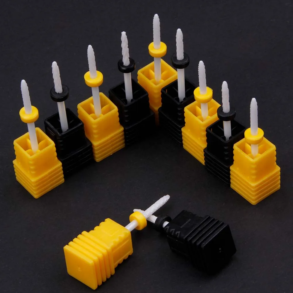 1 шт. керамический сверло для ногтей маникюрный станок фреза электрическая