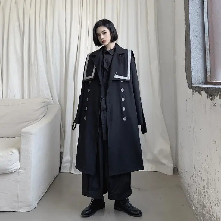 Мужские тренчи мужское длинное пальто мужская и женская одежда с длинным рукавом