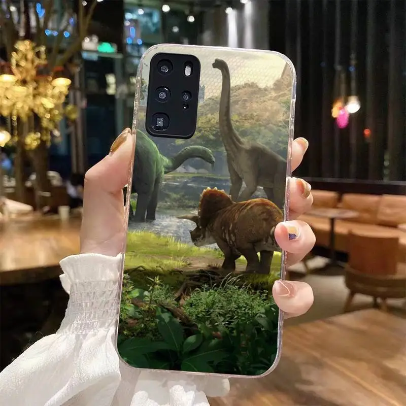 

Jurassic Park Dinosaur Jurassic World Phone Case For Samsung S4 S5 S6 S7 S7Edge S8 S9 S10 E Plus S20Fe lite Cover Fundas Coque