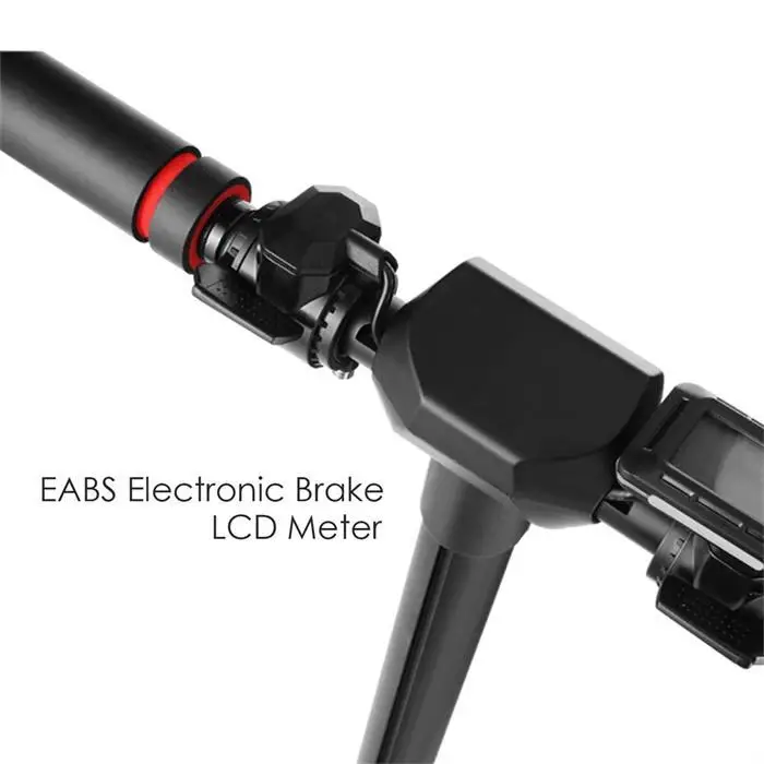

Adjustable Height Electric Scooter Rear Wheel Drive 18 MPH Foldable