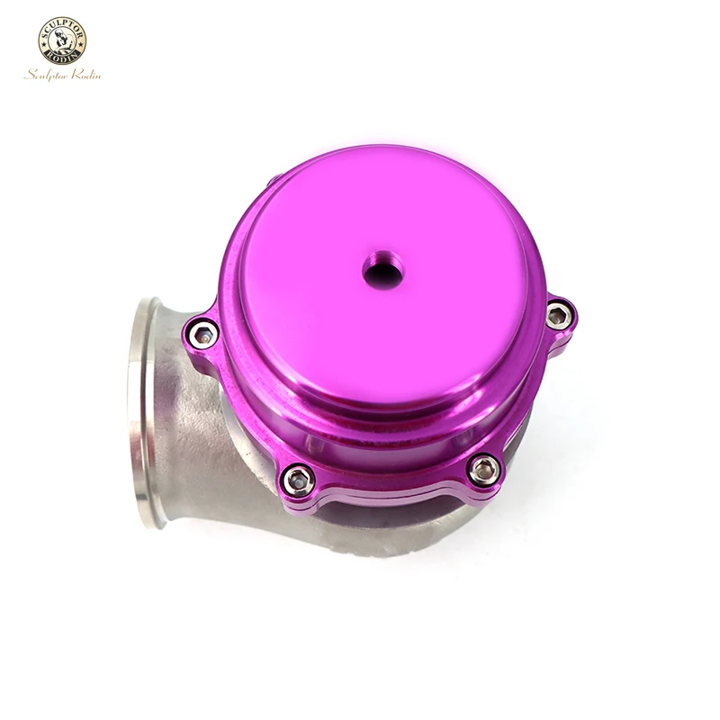 

Racing Billet Aluminum Car 60MM Vband V60 Flange Turbo Wastegate For BMW Subaru Honda