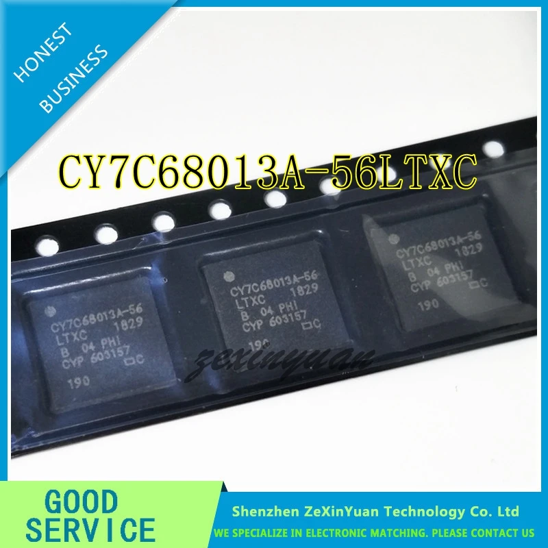 5 шт./лот CY7C68013A-56LFXC CY7C68013A-56LTXC QFN-56 CY7C68013A-56 CY7C68013A QFN Original