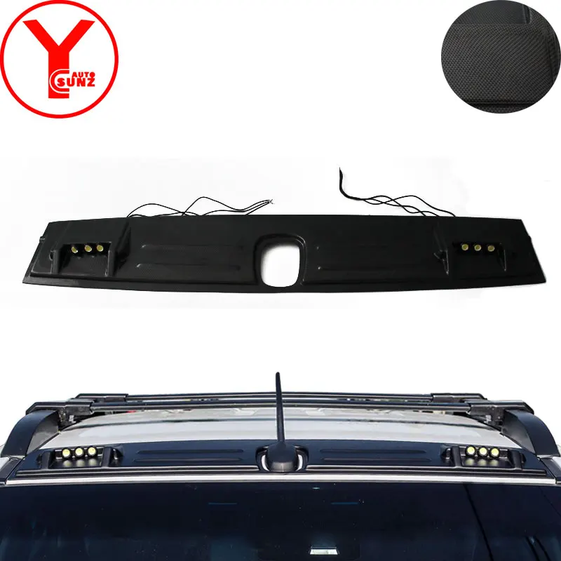 УГЛЕРОДНЫЙ светодиодный Раптор крыши спойлера для Chevrolet Колорадо Holden trailblazer Isuzu