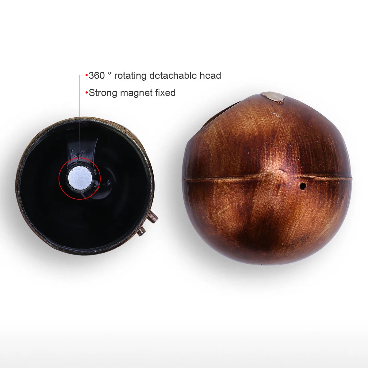 Tooarts Сова собака забавное украшение Железный художественный Декор ручной работы