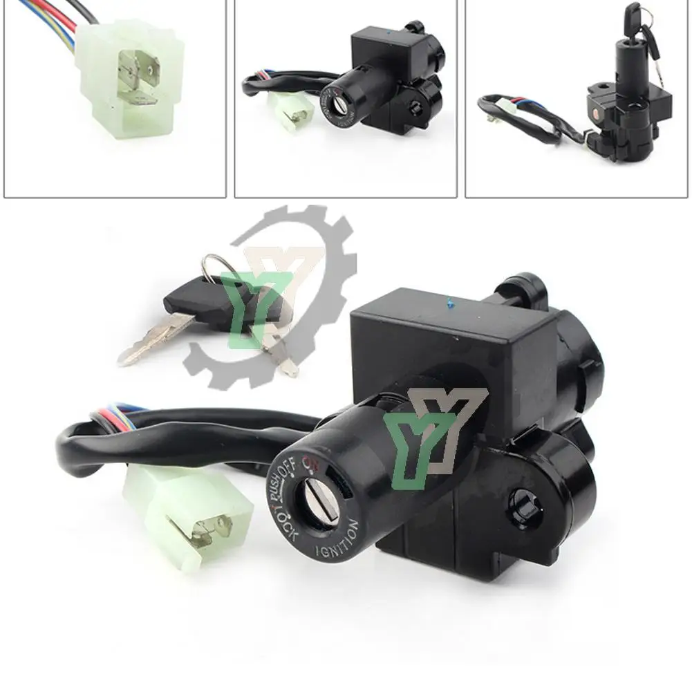 Переключатель зажигания мотоцикла набор контактных ключей стартера для Honda XRV750