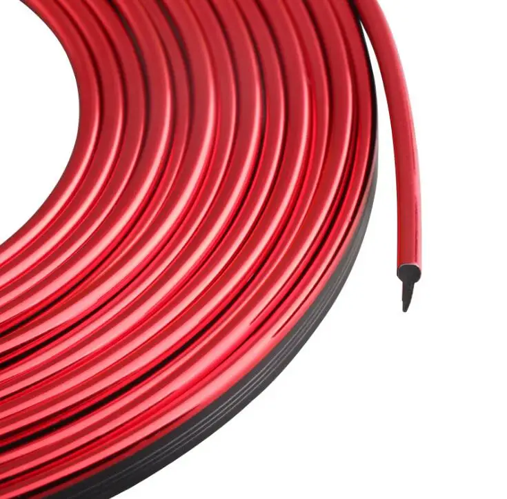 5 м автомобильные внутренние формовочные полосы декоративная линия дверная