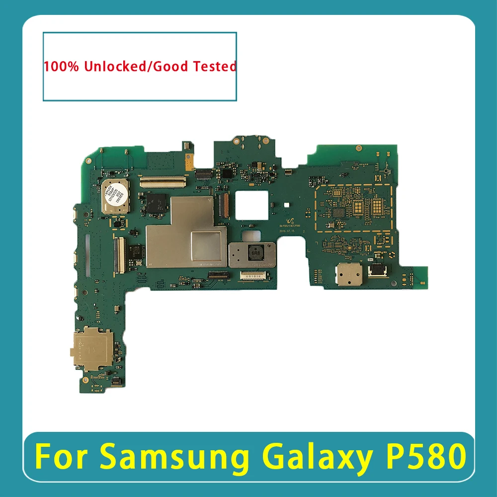 Оригинальная материнская плата для Samsung Galaxy Tab A P580 P585 P588 с полным чипом бесплатная