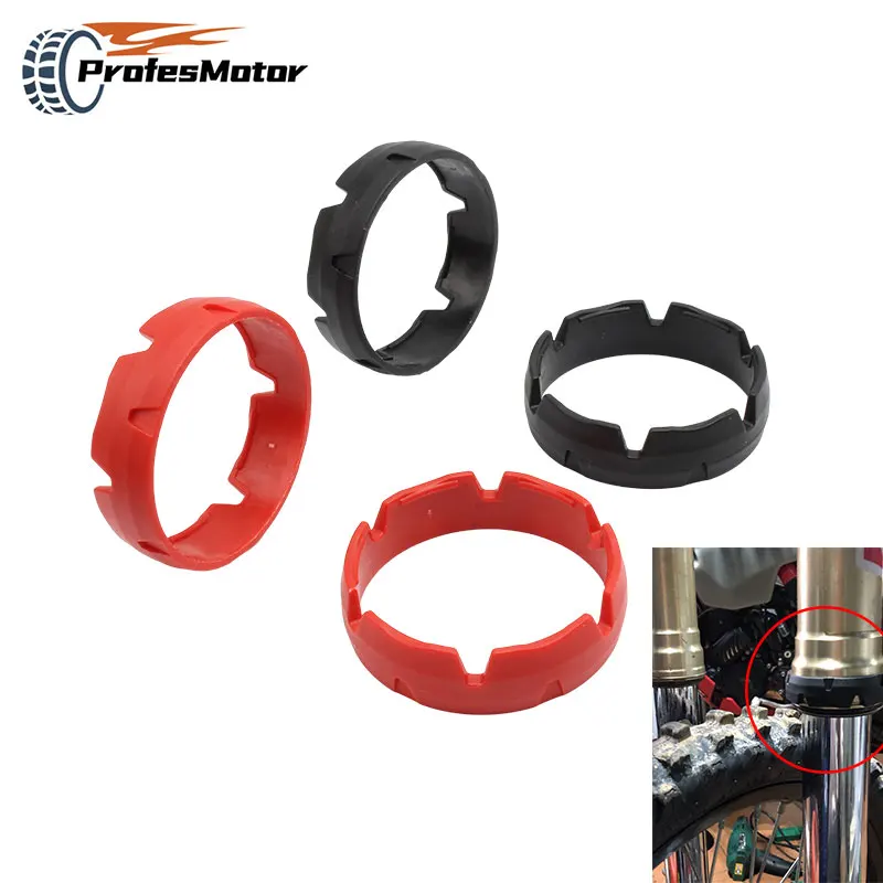 

Motorcycle Front Shock Absorber Anti-wear Ring Fork Wear Sleeve Protection Fit For KTM XC EXC SMR SXF SX 125-690 Parts