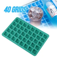 40 grids silicone chocolate mould fruit ice cube maker diy creative small ice cube mold chocolate mold square shape