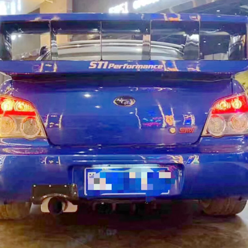 Защитный экран для выхлопной трубы из углеродного волокна 04 07 Impreza WRX STi|Обвесы| |